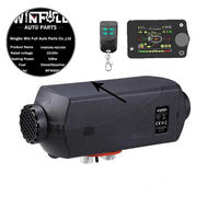 Nuevo Calentador de Estacionamiento Diésel WINFULL 12V/24V 5KW, Portátil, Material ABS Negro, 8.6KG, Un Año de Garantía para Autocaravanas, Caravanas y Casas Rodantes