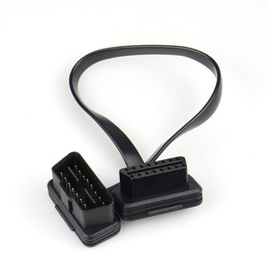 OBD2 Extension Cable 16 Pin Flat Male To Female Car Diagnostic Tool - Product Image 1