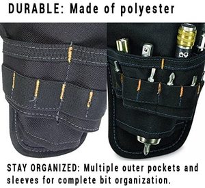 Phòng Phổ Không Dây Polyester Bao Da Khoan Công Cụ Tổ Chức - Product Image 3