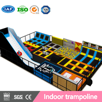 Parc d'aventure intérieur pour enfants Aobeile - Équipements de jeux, toboggans, piscines à balles, trampolines, structures d'escalade - Haute capacité (>500 kg)