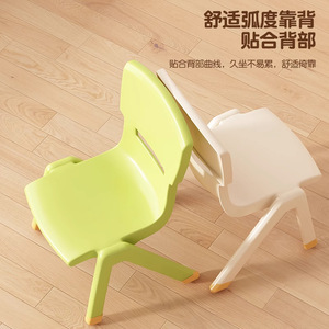 Children's Chair Polypropylene Portable Modern Design For Kindergarten And Home Use - Product Image 3