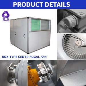 Ventilateur <span class=keywords><strong>d</strong></span>'air supplémentaire de type filtre XFS-DZ à haute efficacité avec boîtier en fonte, 380V, sur pied, OEM - Product Image 3