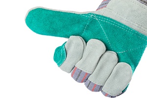 Guantes de Trabajo Industriales de Cuero Vacuno de Doble Palma, Protección para las Manos, Resistentes al Calor, Precio al por Mayor - Product Image 5