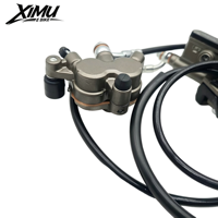 XIMU Tuttio Ultra Bee Kit de support de frein arrière en alliage d'aluminium anodisé CNC pour motos Soleil 01 Yozma 10