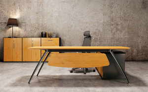 Hình dạng thanh lịch cấu trúc ổn định Die-cast feet Bàn họp nhân viên bàn - Product Image 3