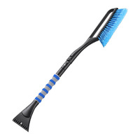 Shunwei deux-en-un télescopique pelle à neige nettoyage d'hiver voiture déglaçage grattoir brosse à neige pratique voiture déneigement outil