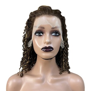 วิกผมจริงมีขอบแบบยุโรปและอเมริกันผมถักเปียแบบม้วนสำหรับฤดูใบไม้ผลิม้วนถักเปียแบบแอฟริกันยืดหยุ่น - Product Image 5