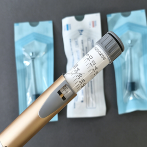<span class=keywords><strong>Stylo</strong></span> d'injection d'<span class=keywords><strong>insuline</strong></span> professionnel réutilisable et réglable en métal et plastique, <span class=keywords><strong>aiguille</strong></span> de seringue médicale 3 ml - Product Image 1