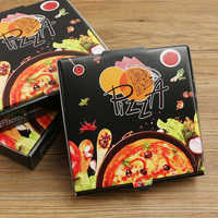Weiß Günstige Holz Wellpappe Leistungs starker Hersteller Drucken Biologisch abbaubarer Großhandel Lieferant Kunden spezifische Pizza-Papier boxen