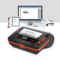 PT-112DC 108mm Étiquette Sans Fil Thermique Gratuite Étiquette Imprimante 4x6 Imprimante Code À Barres Thermique Impression Couleur USB Dot-matrice 90 Jours