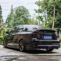 Accessoires de tuning extérieur automobile certifiés ISO, très demandés : Spoiler avant et lèvre arrière en PP ABS haute résistance, anti-choc, anti-âldonnement, parfait