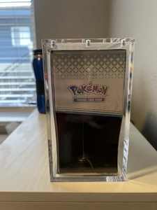 Boîte de présentation en acrylique pour collection de boosters de cartes à collectionner Pokémon TCG, ultra épaisse 5 mm + 8 mm - Product Image 3