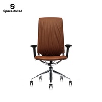Chaise de bureau de direction moderne SpaceUnited, respirante, dossier haut, chaise de bureau standard