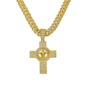 สร้อยคอจี้รูปกางเขนหมุนได้ ดีไซน์ใหม่ทันสมัย สไตล์ฮิปฮอป สวยงาม เรียบง่าย สำหรับผู้ชาย เครื่องประดับแฟชั่น - Product Image 6