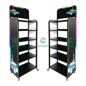 Stand Display Logam Promosi Toko Kustom, Stand Display Logam Toko, Stand Display Logam Kustom - Product Image 4