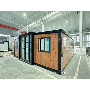 30 mètres carrés 40ft Portable pliable préfabriqué extensible conteneur maison 3 chambres modulaire maison bureau bâtiment hôtel - Product Image 4