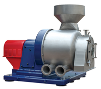 Nouvelle centrifugeuse horizontale à piston double étage série HR 2026 avec moteur à roulement, capacité 10-50 L/H pour la déshydratation continue du sel