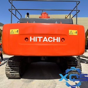 Excavadora Hitachi EX400 Usada, Equipo de Construcción de Uso Pesado, Color Naranja - Product Image 1