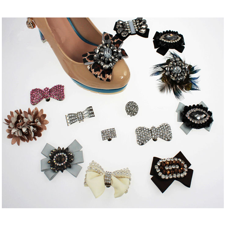 Many Styles of Shoe Flowers Shoe
