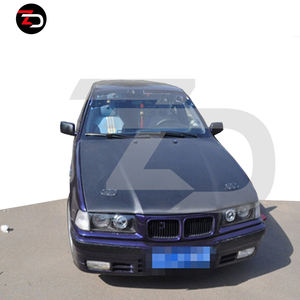Kit de carrocería de estilo OEM para 3 series <span class=keywords><strong>E36</strong></span> <span class=keywords><strong>320i</strong></span> con cubierta de motor de carbono, 1990 a 2000 - Product Image 2