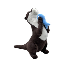 Lutra Lutra en peluche de loutre eurasienne sur mesure écologique pour la Saint-Valentin Remplissage en coton PP