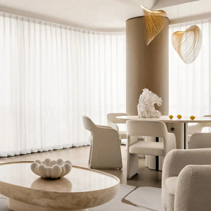 Set di Divani a L RELA in Stile Transizionale, Moderno e Lussuoso in Velluto Bianco, Elegante Arredamento per <span class=keywords><strong>Soggiorno</strong></span> - Product Image 5