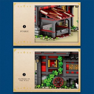 Reobrix European Century <b>Building</b> <b>Block</b> Set 66017 Unisex Educational Assembly Toy for Ages 8 13 Years - Product Image 3
