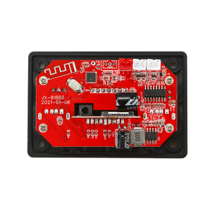 لوحة فك ترميز 80 واط بلوتوث DIY مكالمة MP3 راديو FM تسجيل صوت TF USB شحن لاسلكي 12 فولت/24 فولت مكبر صوت - Product Image 4