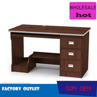 Meubles de bureau à bas prix, fabrication de mobilier en panneaux mélaminés, support CPU pour chantier de construction, bureau d'ordinateur