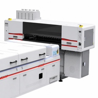 Imprimante DTF industrielle Epson I3200-A1 8 têtes, vitesse jusqu'à 100 m/h avec secoueur de poudre intégré pour l'impression de vêtements en gros