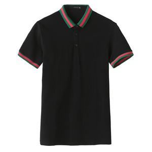 Polo de golf pour homme en jersey de coton Pima de haute qualité avec logo brodé - Product Image 1
