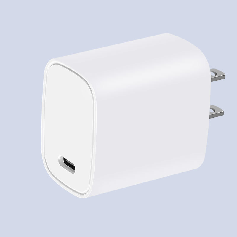 20W Type-C Fast Charger PD 3.0 & QC3.0 SCP Wall Charger with OTP/OVP/OCP Protections for Mobile Phones Laptops Earbuds Cameras