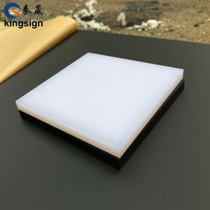 Kingsign Mitsubishi outdoor <span class=keywords><strong>plexiglass</strong></span> 10mm 12mm foglio acrilico bianco prezzo - Product Image 1