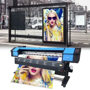 Factory Hot Sale Eco Solvent Printer 1.6m 1.8m with xp600 Canvas Print Plotter Printer For Indoor Billboard Poster With Hot sale