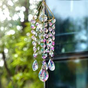 <span class=keywords><strong>Attrape</strong></span>-soleil en cristal suspendu, carillon éolien, boule prismatique, <span class=keywords><strong>attrape</strong></span>-soleil arc-en-ciel <span class=keywords><strong>pour</strong></span> jardin, extérieur, maison, chambre d'enfant, fenêtre - Product Image 5