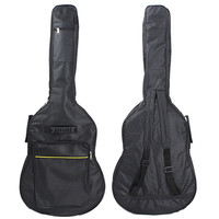 Custom 41\" Acoustic Guitar Bag 5MM Sponge Pad Waterproof Guitar Case Double Adjustable Stringed Instruments Parts Accessories