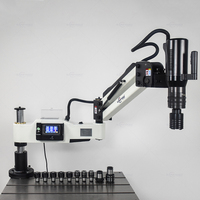 Machine de taraudage servo à bras flexible M16-M48, vente chaude OEM, taraudeuses électriques automatiques autotaraudeuses avec certification CE