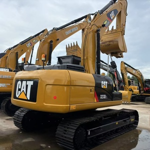 Excavatrice d'occasion de haute qualité Cat 323D2L 23T, d'origine japonaise, de taille moyenne, CAT323D2L, excavatrice sur chenilles, matériel de construction d'occasion - Product Image 2