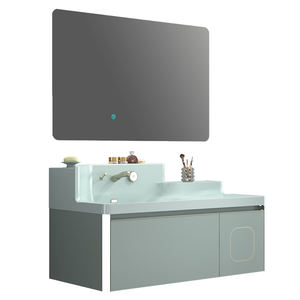 Tocadores de baño modernos de MDF, elegantes barras clásicas de lujo para el hogar para hoteles, escuelas, apartamentos con acabado duradero resistente al agua - Product Image 1