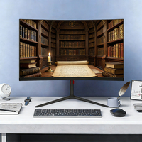 Moniteur de jeu à écran incurvé FHD 31,5 pouces 200 Hz avec résolution 1920*1080, boîtier intégral, vente chaude, avec OD 1 ms