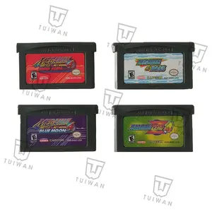 Drop shipping for GBA SP Games Cards Megaman Zero 4/Red Sun/Blue Moon