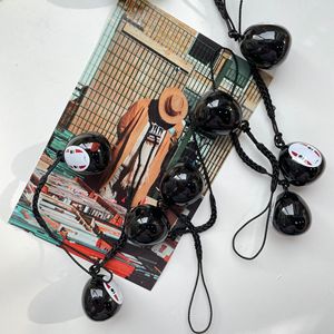 2026 Coolter Spirited Away No Face Chime Bell Llavero, Colgante de Cerámica y Adorno para Bolso, Accesorios de Cosplay - Product Image 2