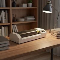 Laminateur 8309, laminateur métallique pour photos ou documents A3, machine de laminage A3/A4, machine de laminage à chaud/froid, machine à envelopper
