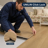 Parquet en bois embossé ENF, étanche AC4, système UNILIN Click Lock, surface texturée, rainures en V, noyau HDF pour la décoration intérieure