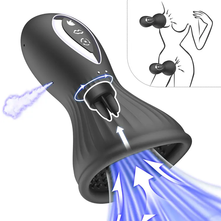 Vibratore succhiante rotante per tiralatte elettrici femminili stimolazione del clitoride giocattoli per adulti per le donne