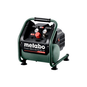 Metabo Power 160-5 18 Ltx Bl Of Brushless Compressor <b>Battery</b> <b>Operated</b> - Product Image 1