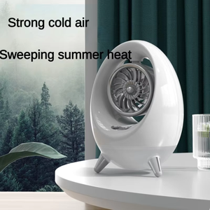 Mini Ventilador de <span class=keywords><strong>Aire</strong></span> <span class=keywords><strong>Acondicionado</strong></span> Refrigerado por Agua, Portátil para Interiores y Exteriores, Enfriador Pequeño con Carga USB, Ventilador de Doble Pulverización - Product Image 3