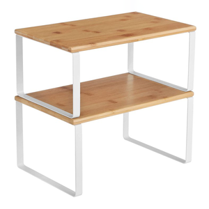 Hot Selling Modern Standing Type Bamboo Iron Cabinet <strong>Shelf</strong> Organizer 4 Pack Spice Racks <strong>Top</strong> Organizers Kitchen <strong>Counter</strong> <strong>Shelves</strong> - Product Image 1