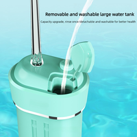 Irrigateur buccal portable 300ML, réservoir d'eau détachable, 3 modes, étanche IPX7, pour les voyages et l'utilisation à domicile