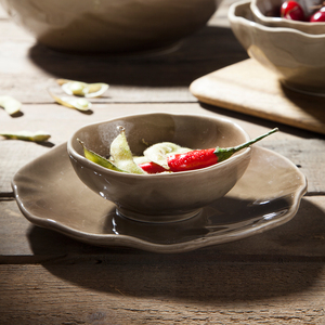 YAYU Cao Cấp Châu Âu Men Thay Đổi Thân Thiện Với Môi Trường Đa Chức Năng Khách Sạn Nhà Hàng Sứ Bộ Đồ Ăn Tối Bộ Đồ Ăn Bằng Gốm - Product Image 6